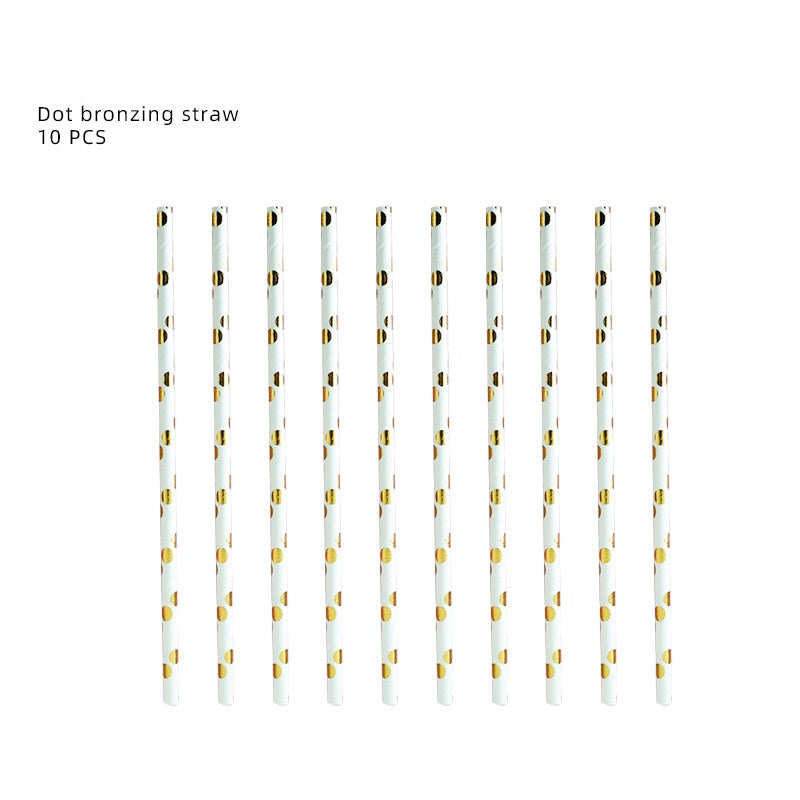 Bulk 10 Pcs Pink Disposable Tableware with Baby Girl Letters Decor Wholesale