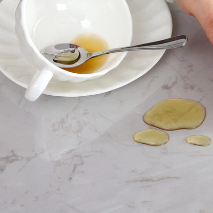 Bulk 2 Pcs Round Plastic Table Covers 54X54 Inch Clear PVC Waterproof Tablecloths Wholesale