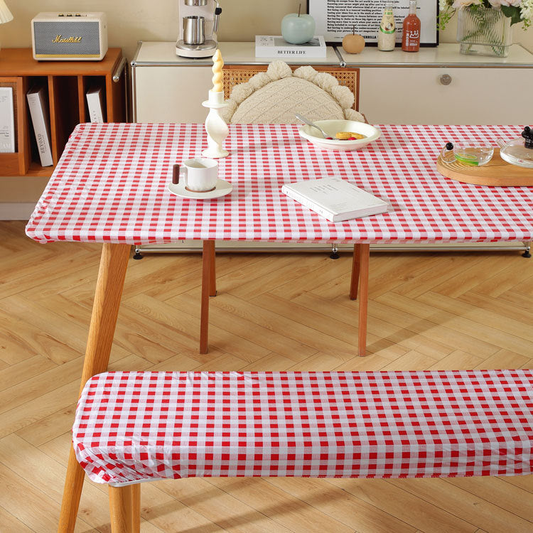 Bulk Lattice Tablecloths PVC Outdoor Tablecloth Set for Picnics Camping Wholesale