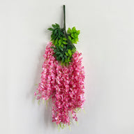 Bulk 12 Pack Wisteria Artificial Flowers Vines Rust Proof  Chains Fade Proof for Wedding Arch Garden Wall Outdoor Decor Wholesale