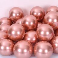 Bulk 50pcs 5 Inch Metallic Latex Balloons Set for Birthday Party Graduation Wedding Holiday Balloon Decoration Wholesale