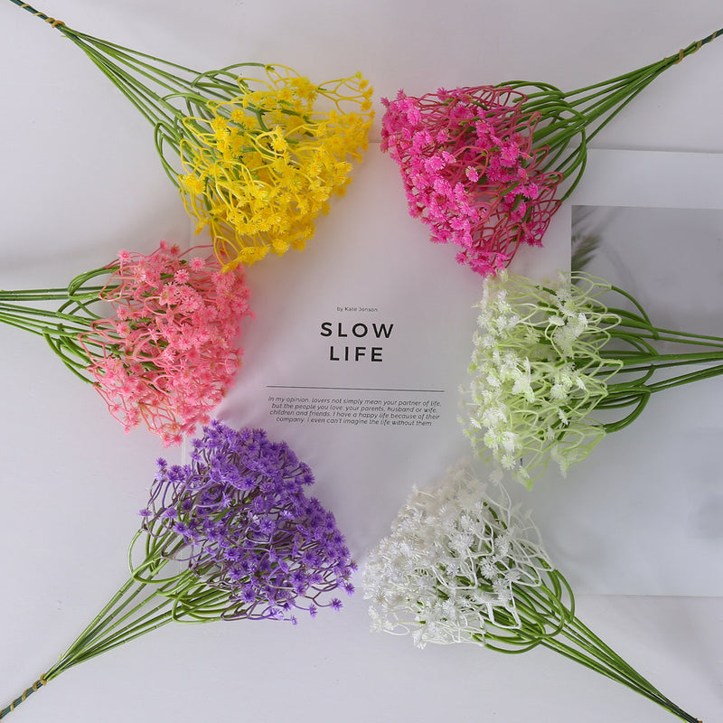 10 Stems Artificial Baby's Breath Flowers, 12" Realistic Filler Stems for DIY Wedding Bouquets, Home Decor & Centerpieces