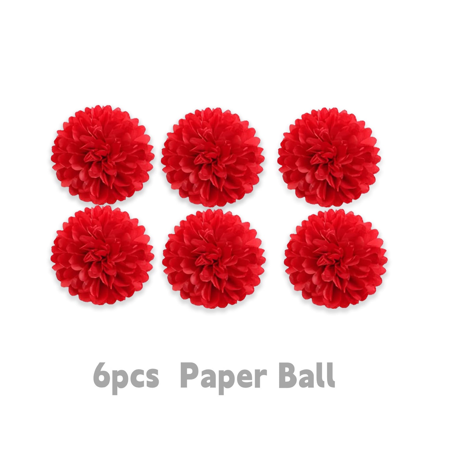 Red Heart Spiral Wedding Decorations - 7 Styles Valentine's Day Proposal Paper Garlands