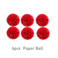 Red Heart Spiral Wedding Decorations - 7 Styles Valentine's Day Proposal Paper Garlands