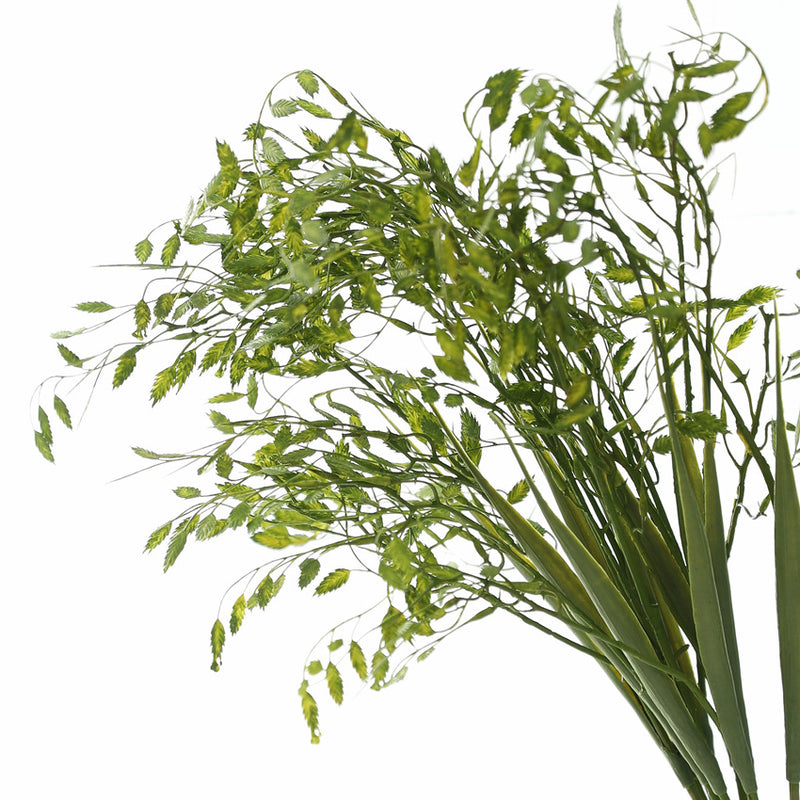 Artificial Grass Stems, 2-Branch Prairie Dropseed, 31" Tall, Silk-Like Fabric, Home Decor, Wedding Arrangements, Bulk Purchase Available