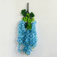 Bulk 12 Pack Wisteria Artificial Flowers Vines Rust Proof  Chains Fade Proof for Wedding Arch Garden Wall Outdoor Decor Wholesale