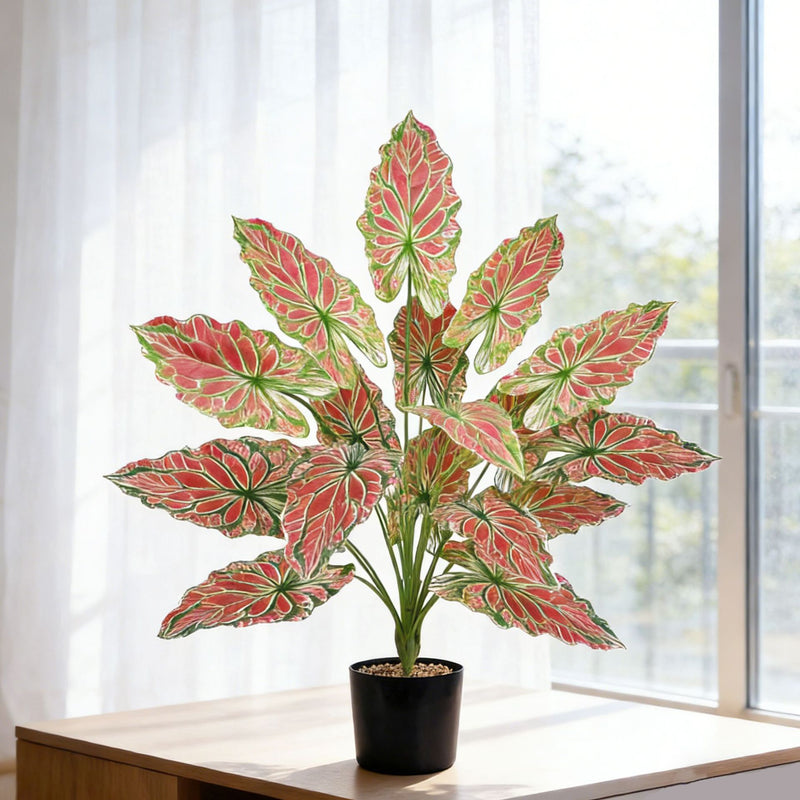 Artificial Lucky Bamboo Plant, 24" Tall, Realistic Plastic Foliage for Home, Office, Wedding Decor, Bulk Purchase Options
