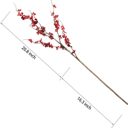 Bulk 4Pcs Cherry Blossom Branches Artificial Flowers for Spring Summer Indoor Decoration for Tables Home & Party Floral Arrangements Wholesale