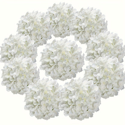 Bulk 72 Pack Artificial Hydrangea Flowers Real Touch Silk Wedding Arch Flowers Indoor Outdoor Faux Botanicals for Boho Centerpieces & Bridal Shower Backdrops Wholesale