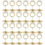 Bulk 24Pcs Gold Table Number Holders Metal Wedding Centerpiece with Secure Clip for Reception Birthday Party Decor Wholesale