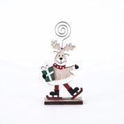 Christmas Desktop Decorations Set with Santa Claus, Snowman, Elk Figures – Holiday Ornaments for Family and Friends, Bulk Pack
