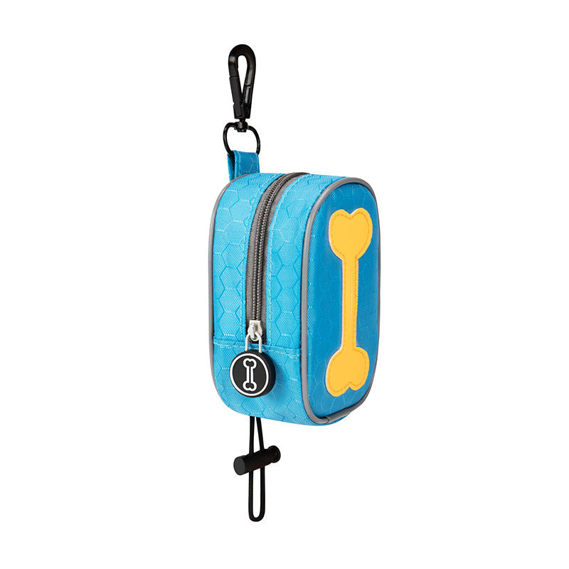 Premium Dog Poop Bag Holder 2 Pack Reusable Mesh Dispenser Clip for Outdoor Adventures Leash Walking Park Travel Essentials