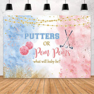 Gender Reveal Backdrop - Birthday & Party Decoration Banner - Photo Background for Celebrations