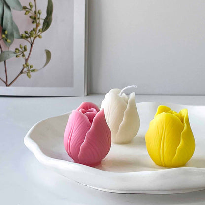 Valentine's Day DIY Tulip Aromatherapy Candle - Festive Ambiance Gift