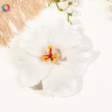 Bulk Floral Hair Clips 2025 Bridal Set Handmade Pearls Alloy Boho Bride Wedding Accessories Bridesmaids Outdoor Ceremony Wholesale