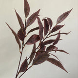 10-Pack 29.5" Artificial 3-Stem Lily Leaves – Wedding Aisle Decor & Floral Arrangement Filler