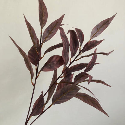 10-Pack 29.5" Artificial 3-Stem Lily Leaves – Wedding Aisle Decor & Floral Arrangement Filler