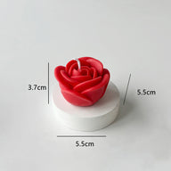 Valentine's Day Rose Aromatic Candle - Realistic Flower Shaped Candle | Romantic Gift