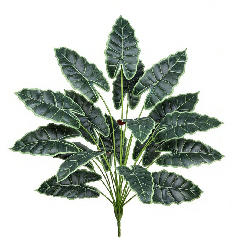 Artificial Lucky Bamboo Plant, 24" Tall, Realistic Plastic Greenery for Home, Office, Wedding Decor