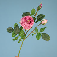 27.6" Ins-Style Faux Pink Rose Stem – Artificial Flower for Home Decor (Living Room/Dining Table) | Wedding & Photoshoot Prop