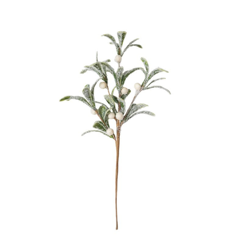 Artificial Olive Branch, 13" Single Stem, Christmas Decor, Wedding & Holiday Styling, Indoor Use