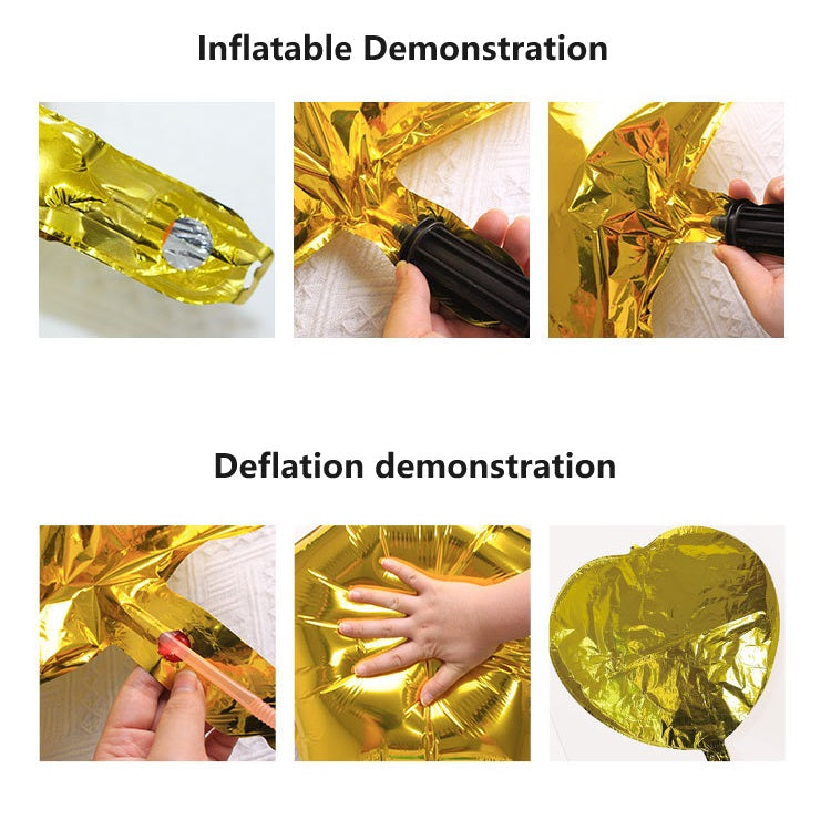 Bulk 16 Inch Happy Birthday Balloon Banner for Birthday Party Decorations Wholesale