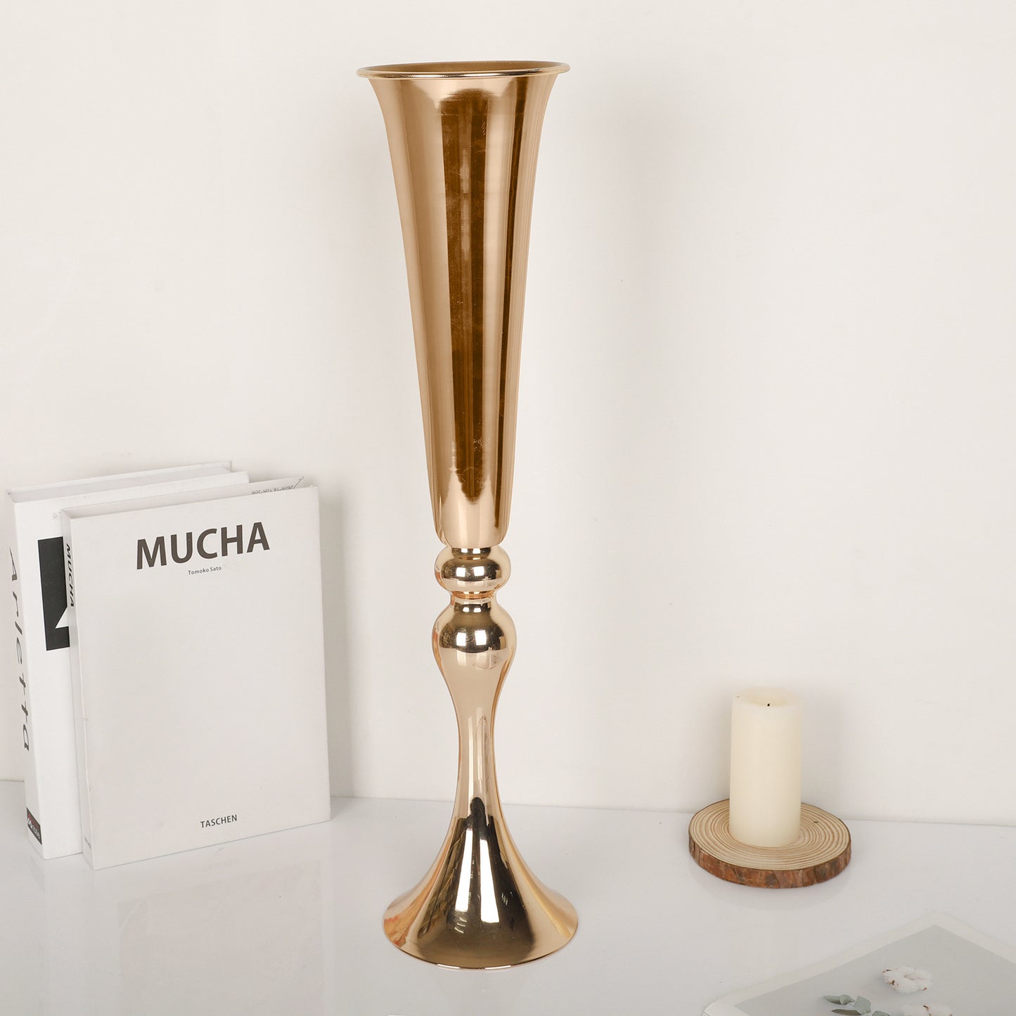 Bulk Metal Wedding Centerpieces Vase Flower Arrangement Stand for Anniversary Ceremony Birthday Party Event Decor Wholesale