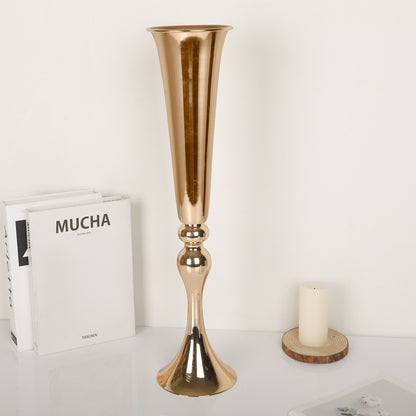 Bulk Metal Wedding Centerpieces Vase Flower Arrangement Stand for Anniversary Ceremony Birthday Party Event Decor Wholesale