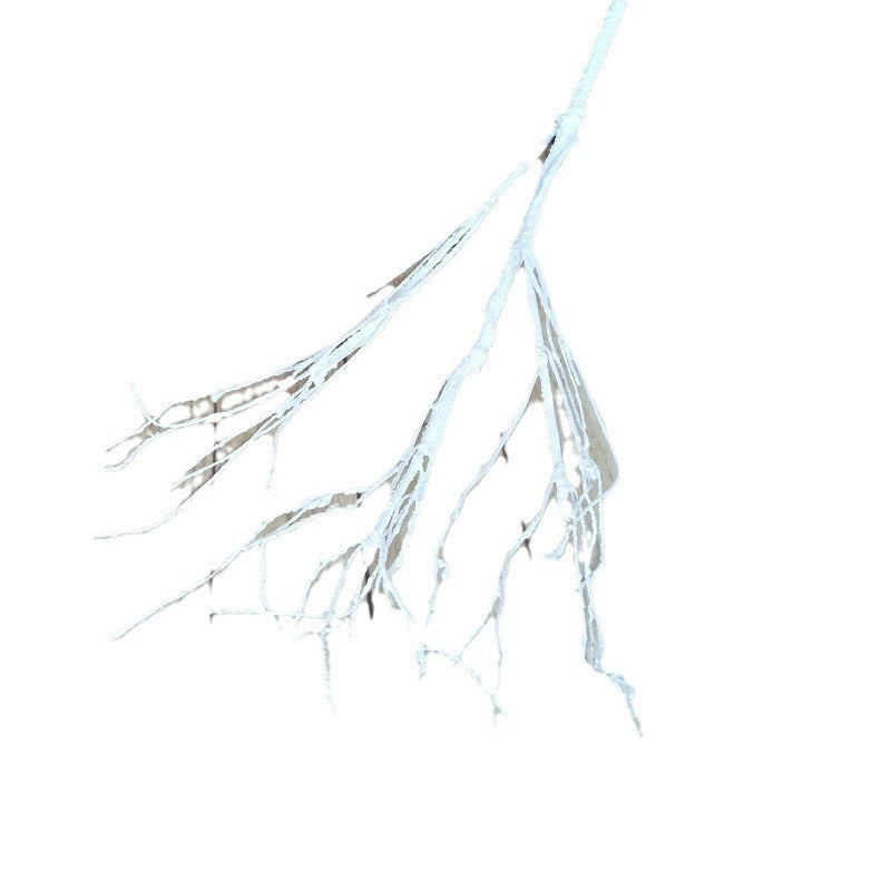 Artificial Coral Branch, Single Stem with 3 Prongs, 39" Tall, PE/PVC Material, White or Green, for Wedding, Home, Office, and Commercial Decor