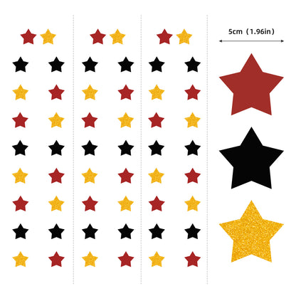 Bachelorette Party Star Hanging Garland - 13.12ft Paper Star Banner with 36 Stars