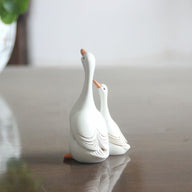 Mother & Baby Duck Garden Statues - Outdoor Micro Landscape Decor (3 Sizes Resin)