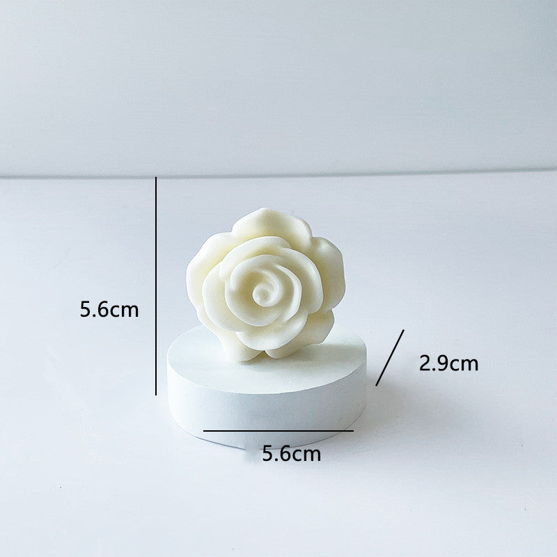 Valentine's Day DIY Rose Scented Candle - Atmosphere Gift for Holidays & New Year