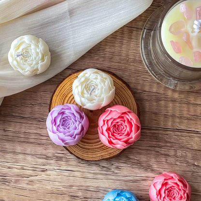 Valentine's Day Rose Scented Candle - DIY Home Decor Birthday/ Wedding Gift