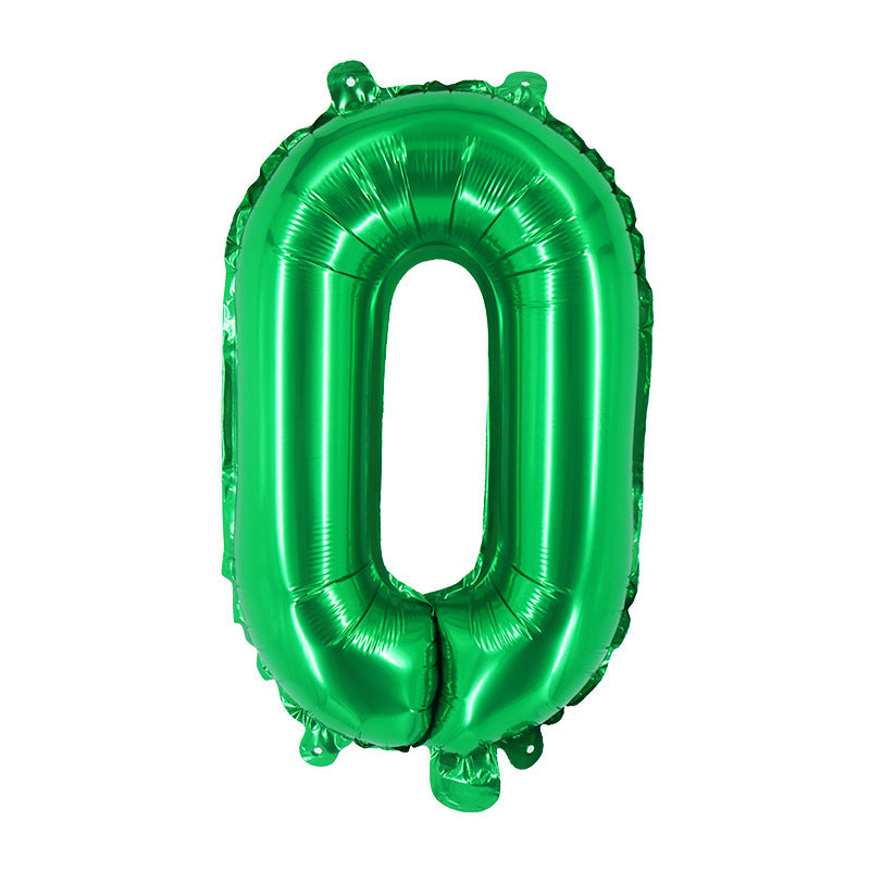 Bulk 32 Inch Foil Number Balloon for Birthday Party Decoration Graduation Celebration Holiday Accessory Decor Wholesale