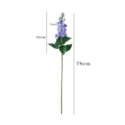 Bulk Artificial Lilac Flowers Steel Wire Stems Fade Proof Crush Resistant Petals for Wedding Bouquets Centerpieces Home Decor Wholesale