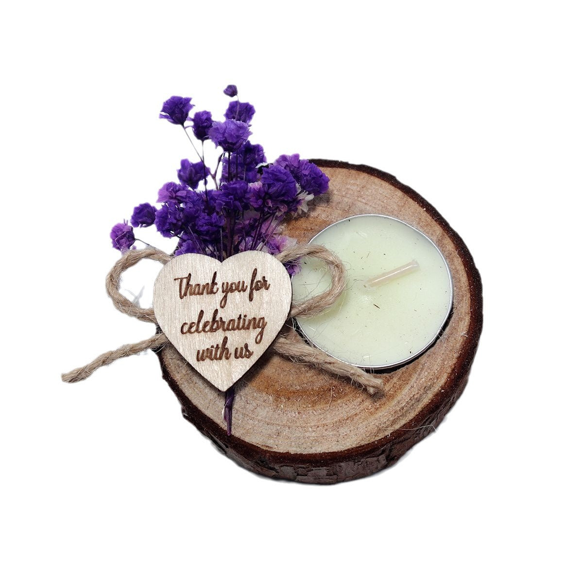 Premium Soy Wax Candles Gift Set 20 Pack Hand Poured Customizable Candles with Signboard for Wedding Baby Shower Home Decor