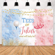 Gender Reveal Backdrop - Birthday & Party Decoration Banner - Photo Background for Celebrations