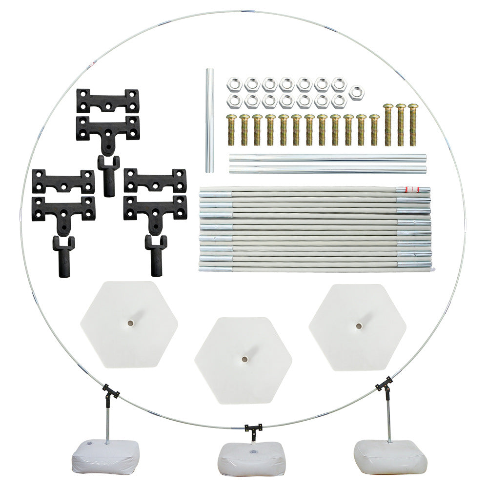 Bulk Balloon Arch Kit 2025 New Heavy-Duty Metal Frame with Secure Base for Wedding Reception & Baby Shower Decor Wholesale