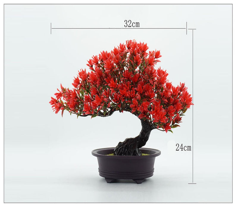 12 Inch Artificial Bonsai Pine Tree Potted Plant 9 Inch 12 Styles Bulk Wholesale