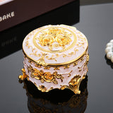 Bulk Antique Vintage Ring Box 2025 Victorian Style Jewelry Organizer Lined Interior for Bridal Shower Anniversary Gifts Wholesale