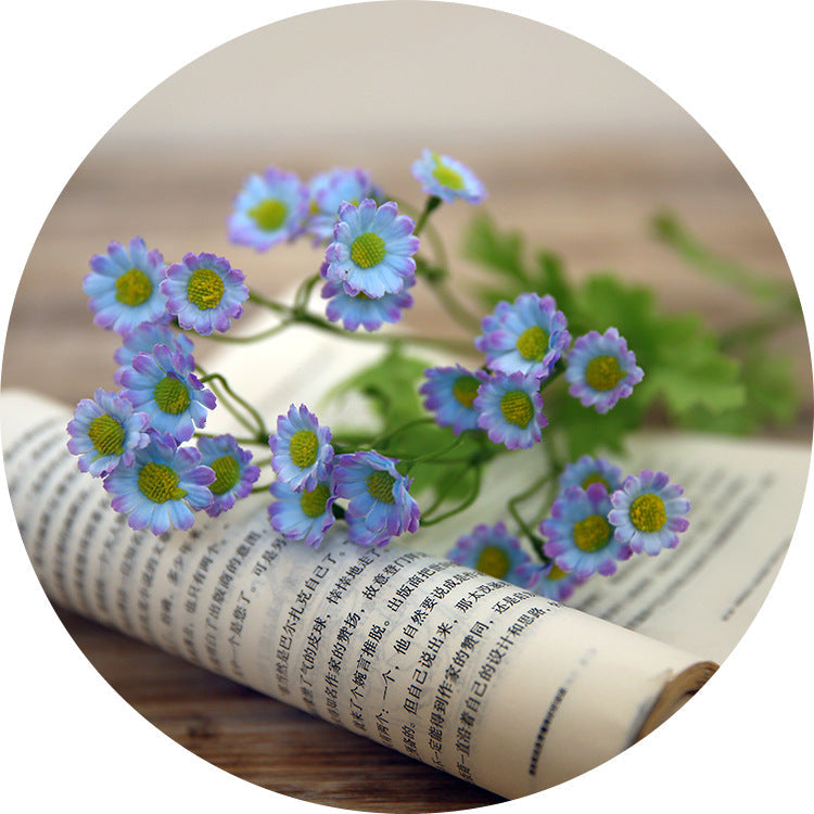 21 Inch Artificial Chamomile Flower Stems Bulk 10 Pcs Silk Wholesale