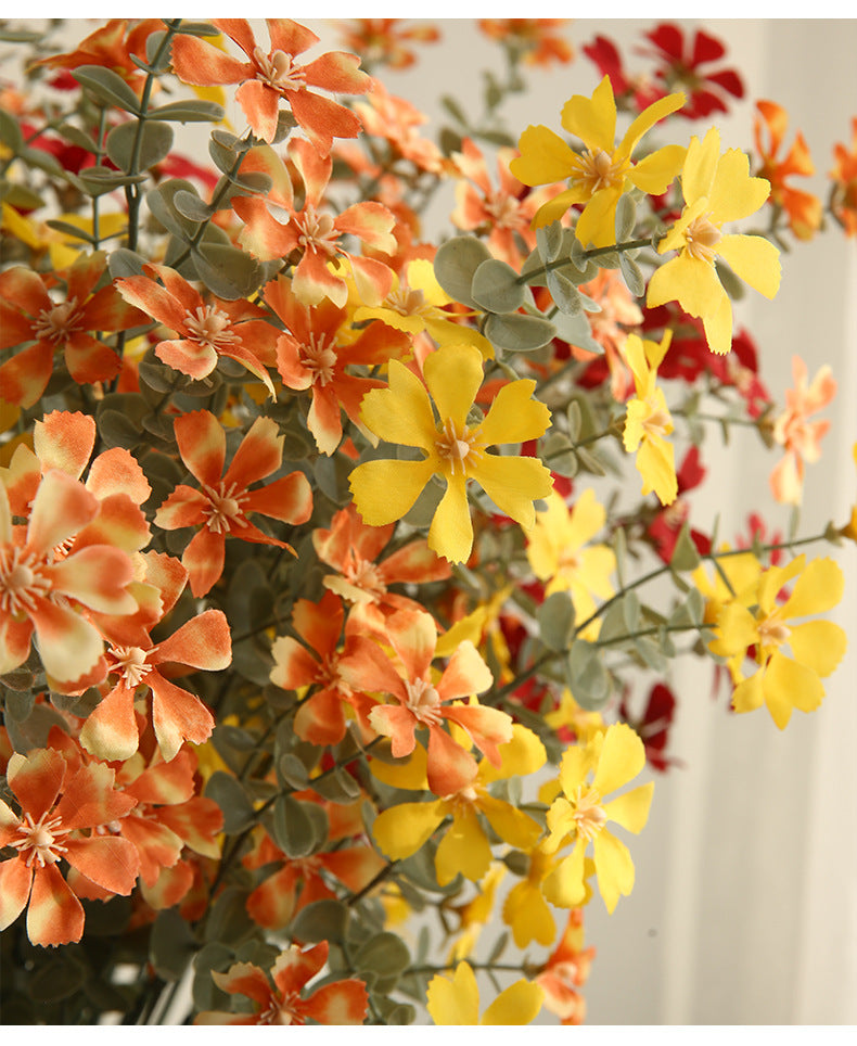 20 Inch Artificial Wild Flower Stems, 10 Pcs Long Silk Floral Branches for Spring Arrangements
