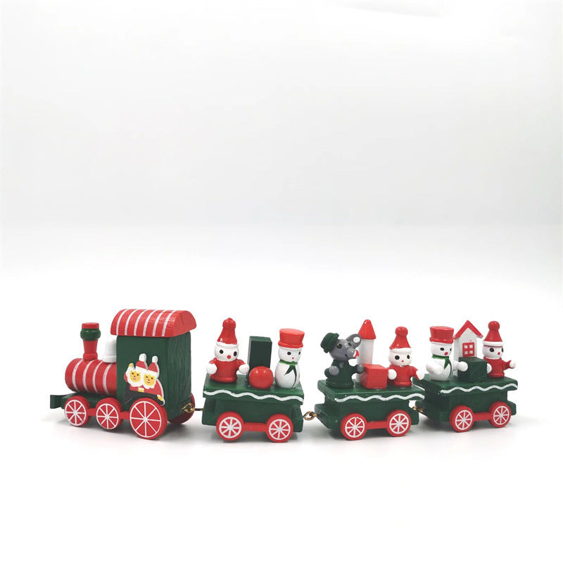 Christmas Train Toy Set 10 Pcs Bulk Kids Gift Xmas Party Home Decor Ornaments