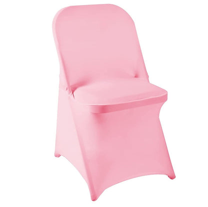 Bulk 2 Pcs Stretch Folding Chair Covers Removable Elastic Chair Covers for Banquets Weddings Events Parties Holiday Celebrations Wholesale