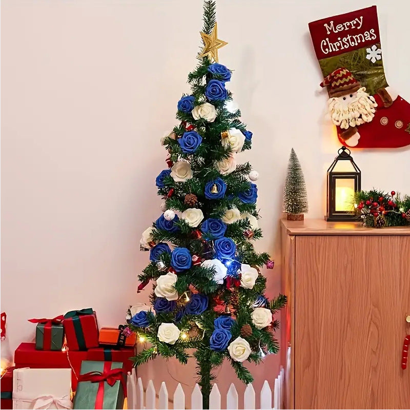 Bulk 25Pcs Ivory Roses 2025 Real Touch Foam Flowers for DIY Wedding Bouquets Bridal Shower Centerpieces Boho Party Decor Wholesale