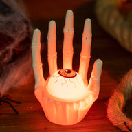 Halloween LED Hand Decorations - Pumpkin & Eyeball Styles