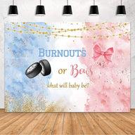 Gender Reveal Backdrop - Birthday & Party Decoration Banner - Photo Background for Celebrations