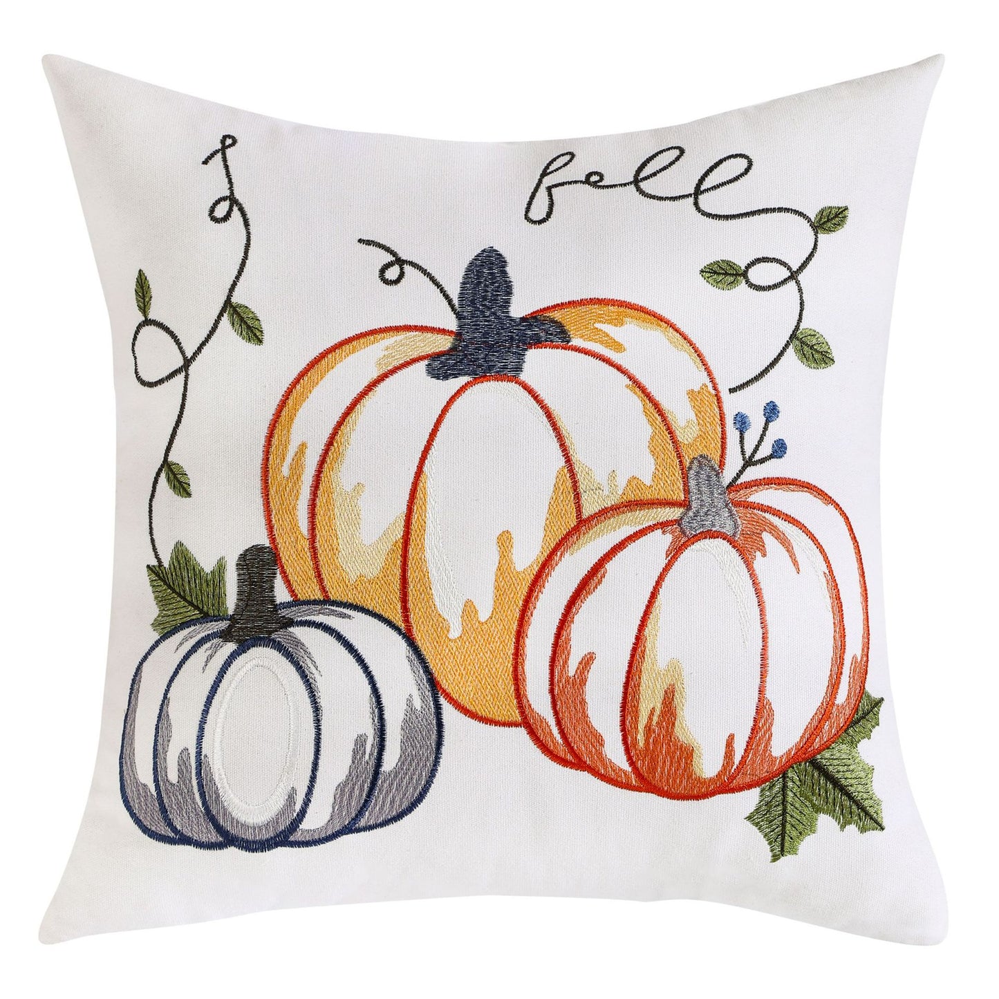 Bulk Halloween Pumpkin Embroidered Cushion Cover Sofa Decor Halloween Party Supplies Wholesale