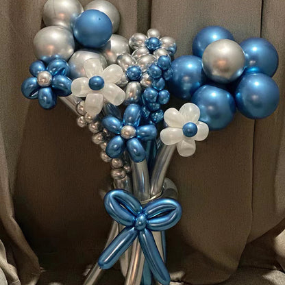 Bulk 50pc 13-Inch Thickened Metallic Round Balloons-Creative Wholesale Wedding and Birthday Party Decorations Wholesale