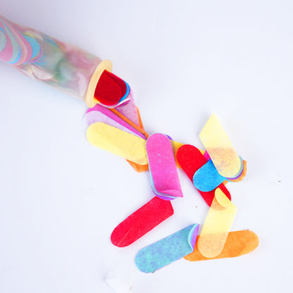 Bulk 100 Pcs 12 Inches Latex Balloons with Long Strips of confetti for Wedding Engagement Party Decoration Wholesale